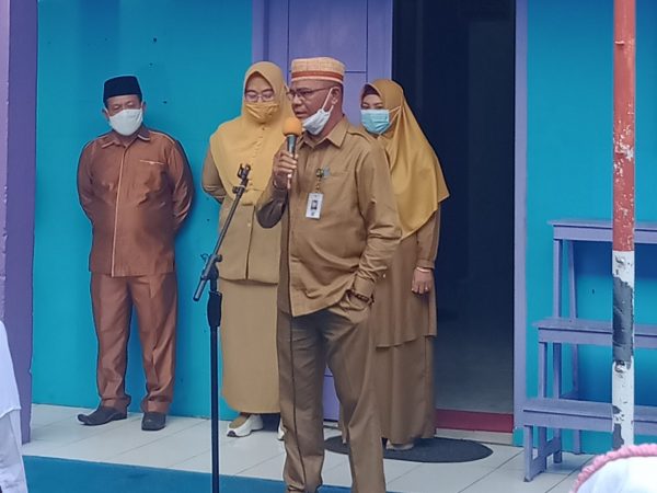Pembukaan Ujian Madrasah Berbasis Komputer Android Tingkat Madrasah Ibtidaiyah Se Kota Ternate di MIN 2 Kota Ternate
